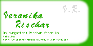 veronika rischar business card